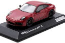 スパーク 1/43 ポルシェ 911 (992) カレラ GTS 2022 年カーマイン 1500台限定Spark 1:43 Porsche 911 (992) Carrera GTS year 2022 carmine Limitation 1500 pcs.