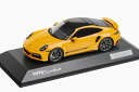 スパーク 1/43 ポルシェ 911 (992) ターボ バハマイエロー 1000台限定Spark 1:43 Porsche 911 (992) Turbo Bahamas yellow limitation 1000 pcs