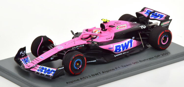 スパーク 1/43 アルピーヌ F1 A523 バーレーンGP 2023 GaslySpark 1:43 Alpine F1 A523 GP Bahrain 2023 Gasly