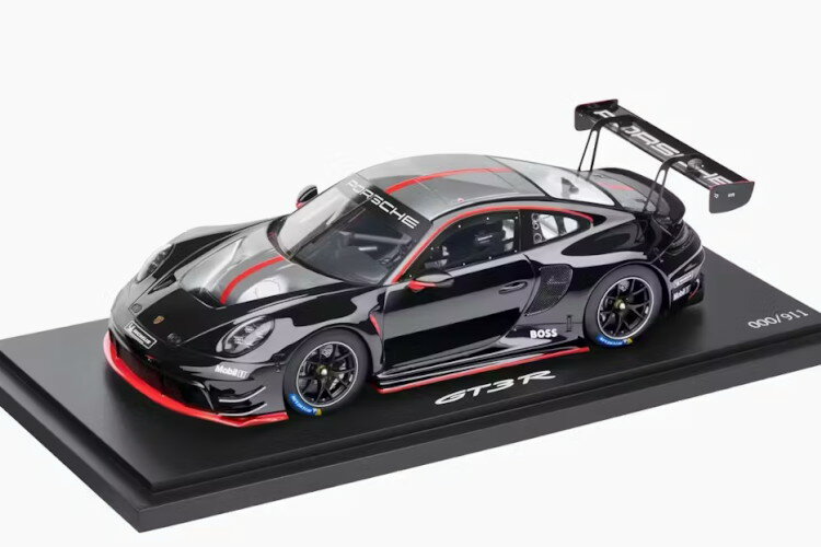 スパーク 1/18 ポルシェ 911 992 GT3 R ブラック 911台限定Spark 1:18 Porsche 911 992 GT3 R black limitation 911 pcs