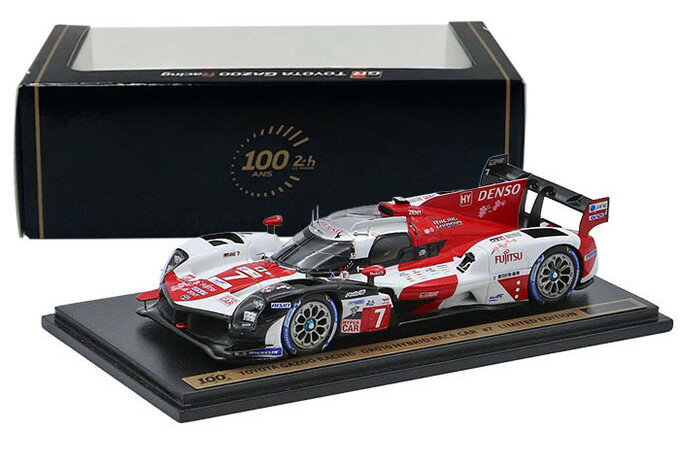 Xp[N 1/43 g^ GR010 nCubh #7 2022 E} 24 ԃ[X 2023 g^EKY[E[VO 750Spark 1:43 Toyota GR010 Hybrid #7 24h LeMans 2023 Toyota Gazoo Racing limitation 750 pcs