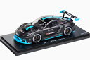 スパーク 1/18 ポルシェ 718 ケイマン GT4 eパフォーマンス 2022 ブラック/ブルー 300台限定Spark 1:18 Porsche 718 ...