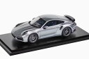ポルシェ特注 スパーク 1/18 ポルシェ 911/992 ターボ S 50周年 ポルシェ GTシルバーメタリック 1974台限定Spark 1:18 Porsche 911/992 Turbo S 50 Years Porsche GT-silver metallic Limitation 1974 pcs(3)