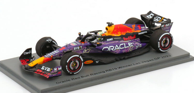スパーク 1/43 レッドブル RB19 #1 優勝 ラスベガスグランプリ ワールドチャンピオン 2023 フェルスタッペンSpark 1:43 Red Bull RB19 #1 Winner GP Las Vegas World Champion 2023 Verstappen