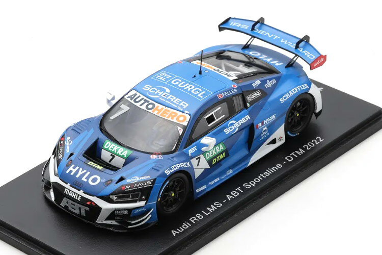ѡ 1/43 ǥ R8 LMS #7 ABT ݡĥ饤 DTM ɥĥġ󥰥긢 2022 ꥫ ե顼 ...