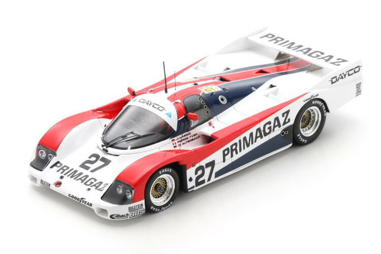 スパーク 1/43 ポルシェ 962 C #27 9位 ル・マン24時間 1990 P.イヴェール/J.レージッヒ/O.アルテンバ..