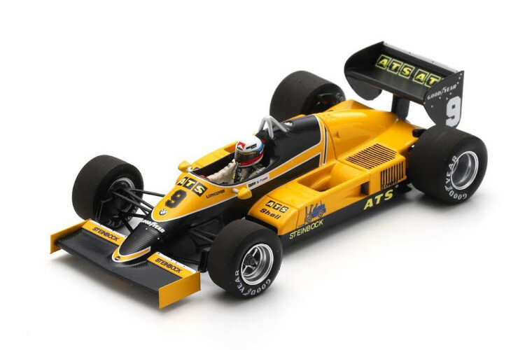 ѡ 1/43 ATS D6 #9 1983 F1 ꥫGP ޥեå 󥱥ۥåSpark 1:43 ATS D6 #...