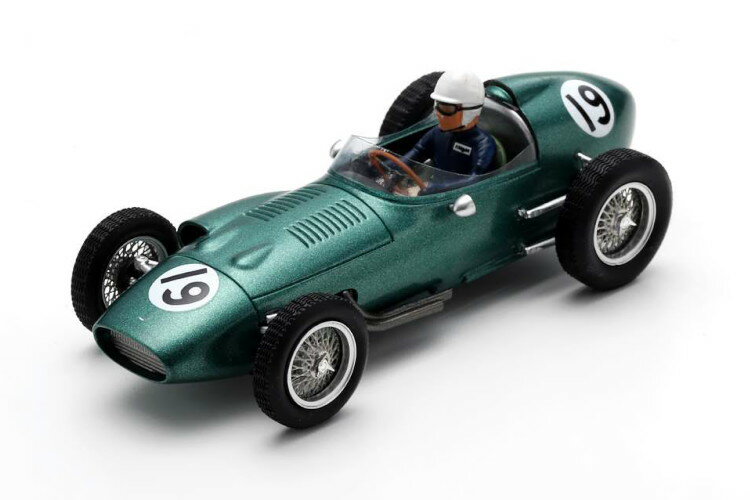 スパーク 1/43 アストンマーティン F1 DBR5 #19 1960 イギリスGP モーリス トランティニアンSpark 1:43 ASTON MARTIN F1 DBR5 N19 BRITISH GP 1960 MAURICE TRINTIGNANT