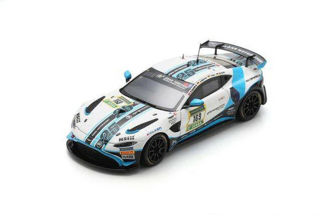 スパーク 1/43 アストンマーティン ヴァンテージ AMR GT4 #169 2024 ル・マン24時間 ドール・モータースポーツ 300台限定Spark 1:43 Aston Martin Vantage AMR GT4 N169 24h LeMans 2024 Dörr Motorsport Oskar Sandberg/Aaron Wenisch/Michael Funke/Phil Dörr
