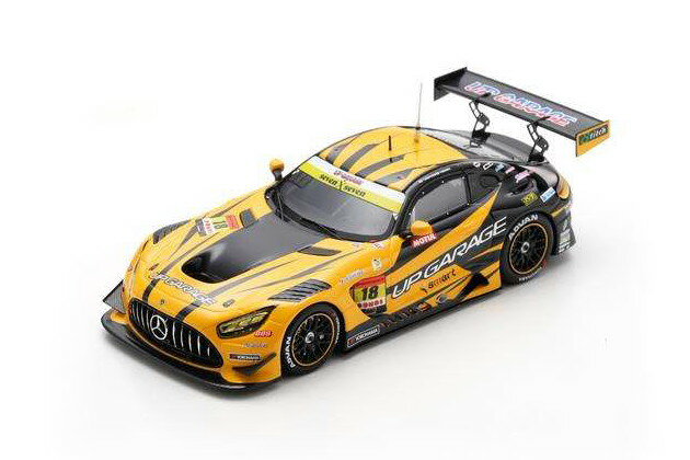 スパーク 1/43 メルセデス-AMG GT3 #18 GT300 スーパーGT 2025 UPガレージ 小林崇志/野村 勇斗Spark 1:43 Mercedes-AMG GT3 N18 GT300 Super GT 2025 UP Garage team T. Kobayashi/Y. Nomura