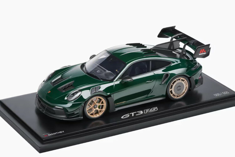 Rakuten - ポルシェ特注 スパーク 1/18 ポルシェ 911 992 GT3 RS マンタイキット 2024 ブリュースターグリーン 500台限定Spark 1:18 Porsche 911 (992) GT3 RS Manthey Kit 2024 brewstergreen Limited 500 pcs