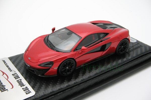 テクノモデル 1/43 マクラーレン 570S クーペ バーミリオン レッド 2015 50台限定 Tecnomodel 1:43 McLaren 570S Coupe Vermillon Red 2015 Limited edition 50 pcs.