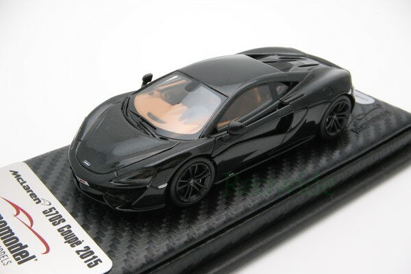 eNmf 1/43 }N[ 570S N[y IjLX ubN 2015 50 Tecnomodel 1:43 McLaren 570S Coupe Onyx Black 2015 Limited edition 50 pcs.