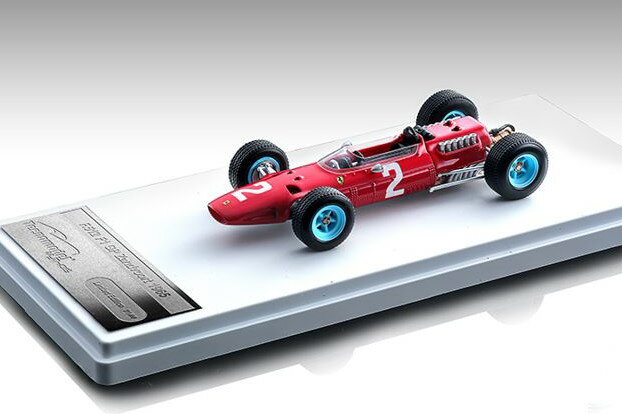 テクノモデル 1/43 フェラーリ 512 F1 1965 ザントフォールトGP ジョン・サーティース 100台限定Tecnomodel 1:43 Ferrari 512 F1 1965 GP Zandvoort Driver John Surtees