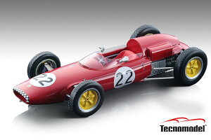 テクノモデル 1/18 ロータス 21 1962 #22 ベルギーGP 10° ジョー・シフェールTecnomodel 1/18 Lotus 21 1962 #22 Belgian GP Driver 10° Place Driver Jo Siffert