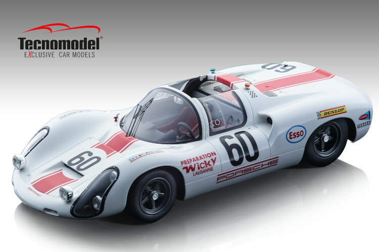 テクノモデル 1/18 ポルシェ 910 #60 ル・マン24時間 1969Tecnomodel 1:18 Porsche 910 #60 Le Mans 24h 1969(3)