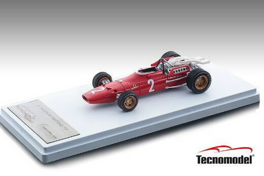 eNmf 1/43 tF[ F1 312 F1-67 #2 3rd C^AGP 1967TECNOMODEL 1:43 FERRARI F1 312 F1-67 N 2 ITALIAN GP 1967 C.AMON