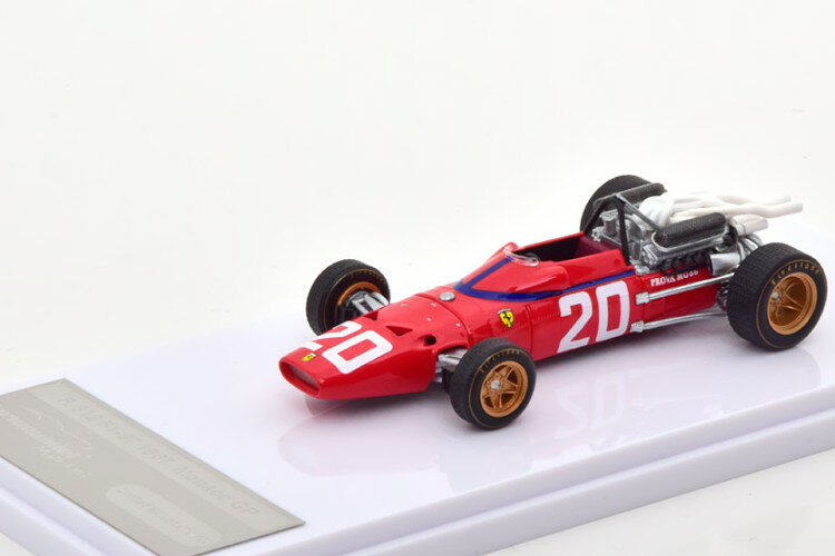 eNmf 1/43 tF[ 312 F1-67 iRGP 1967 100Tecnomodel 1:43 Ferrari 312 F1-67 GP Monaco 1967 Amon Limited Edition 100 pcs.