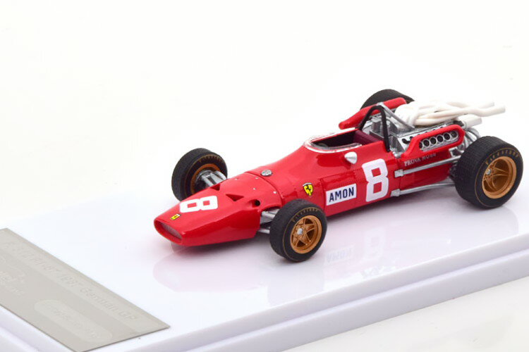 テクノモデル 1/43 フェラーリ 312 F1-67 ドイツGP 1967 90台限定Tecnomodel 1:43 Ferrari 312 F1-67 GP Deutschland 1967 Amon Limited Edition 90 pcs.