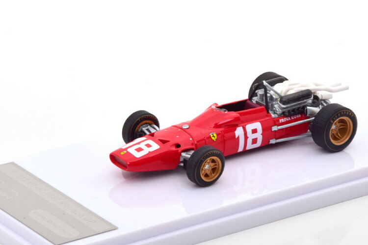テクノモデル 1/43 フェラーリ 312 F1-67 モナコGP 1967 ロレンツォ・バンディーニ 140台限定Tecnomodel 1:43 Ferrari 312 F1-67 GP Monaco 1967 Bandini Limited Edition 140 pcs.