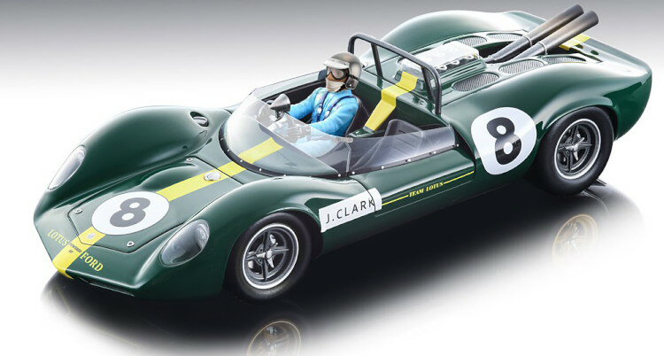 eNmf 1/18 [^X 40 #8 uY nb` K[h gtB[ 1965 N[N hCo[tBMAtTecnomodel 1:18 Lotus 40 No 8 Brands Hatch Guards Trophy 1965 Clark with driver figure