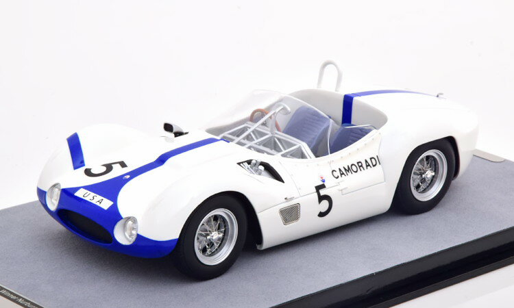 eNmf 1/18 }ZeB o[hP[W eB| 61 D GP juNN 1960 110Tecnomodel 1:18 Maserati Birdcage Tipo 61 Winner GP Nuerburgring 1960 Moss/Gurney Limited Edition 110 pcs