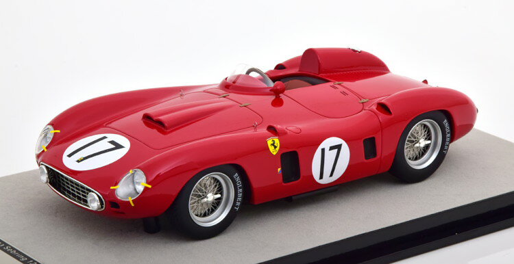 テクノモデル 1/18 フェラーリ 860 モンツァ #17 12時間 セブリング 1956 235台限定Tecnomodel 1:18 Ferrari 860 Monza No 17 12h Sebring 1956 Fangio/Castellotti Limited Edition 235 pcs