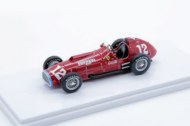 テクノモデル 1/43 フェラーリ 375 #12 インディ500 フォーミュラ 1 ワールドチャンピオン 1952 アルベルト・アスカリ 120台限定Tecnomodel 1:43 Ferrari 375 #12 Indy500 formula 1 World Champion 1952 Alberto Ascari Limitation 120 pcs.