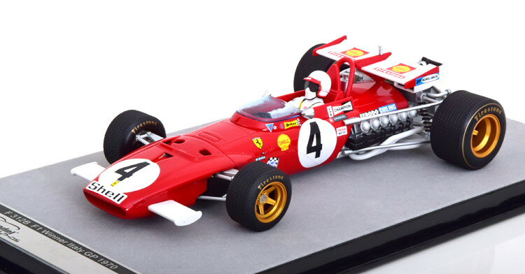 eNmf 1/18 tF[ 312B F1 D C^AGP 1970 KcH[j hCo[tBMAt 100Tecnomodel 1:18 Ferrari 312B F1 Winner GP Italy 1970 Regazzoni with driver figure Limited 100 pcs