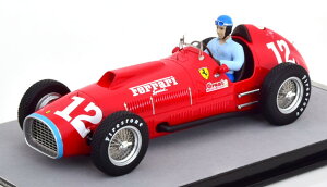 テクノモデル 1/18 フェラーリ 375 F1 優勝 インディアナポリスグランプリ ワールドチャンピオン 1952 フィギュア付き 100台限定Tecnomodel 1:18 Ferrari 375 F1 Winner GP Indianapolis World Champion 1952 Ascari with driver figurine Limited Edition 100 pcs