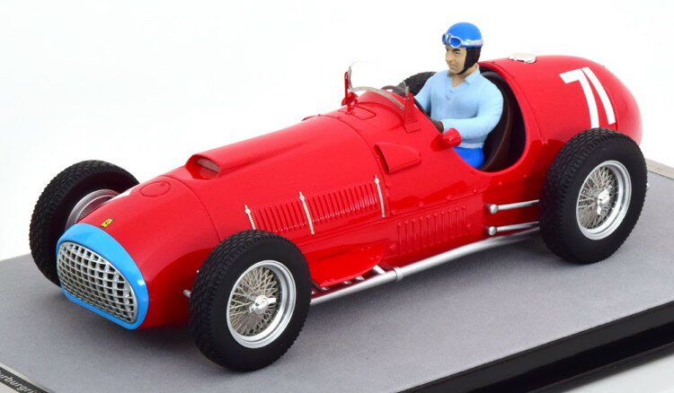 eNmf 1/18 tF[ 375 F1 D juNNGP 1951 hCo[tBMAt 80Tecnomodel 1:18 Ferrari 375 F1 Winner GP Nuerburgring 1951 Gonzales with driver figurine Limited Edition 80 pcs