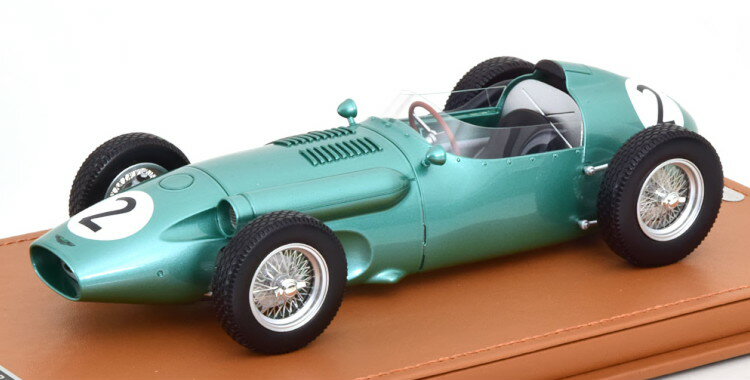 eNmf 1/18 AXg}[eB F1 DBR4 CMXGP 1959 Salvadori 65Tecnomodel 1:18 Aston Martin F1 DBR4 GP Great Britain 1959 Salvadori Limited Edition 65 pcs