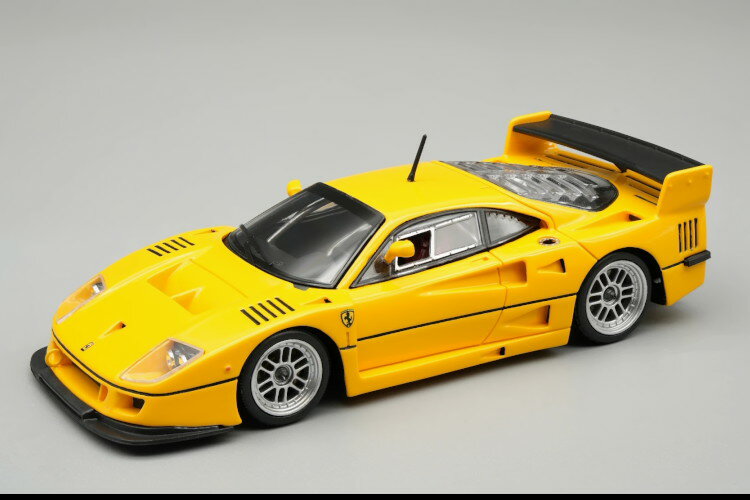 Maranello - テクノモデル 1/43 フェラーリ F40 LM プレスバージョン 1996 エンケイ シルバー ホイール ジャッロ モデナ イエロー 50台限定TECNOMODEL 1:43 FERRARI F40 LM PRESS VERSION 1996 ENKEI SILVER WHEELS GIALLO MODENA YELLOW LIMITED 50 pcs