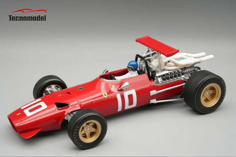 Scaglietti - テクノモデル 1/18 フェラーリ フォーミュラ1 312 スクーデリア フェラーリ #10 ダッチ グランプリ 1968 パイロットフィギュア付き ジャッキー イクス 50台限定TECNOMODEL 1:18 FERRARI F1 312 SCUDERIA FERRARI N10 DUTCH GP 1968 JACKY ICKX