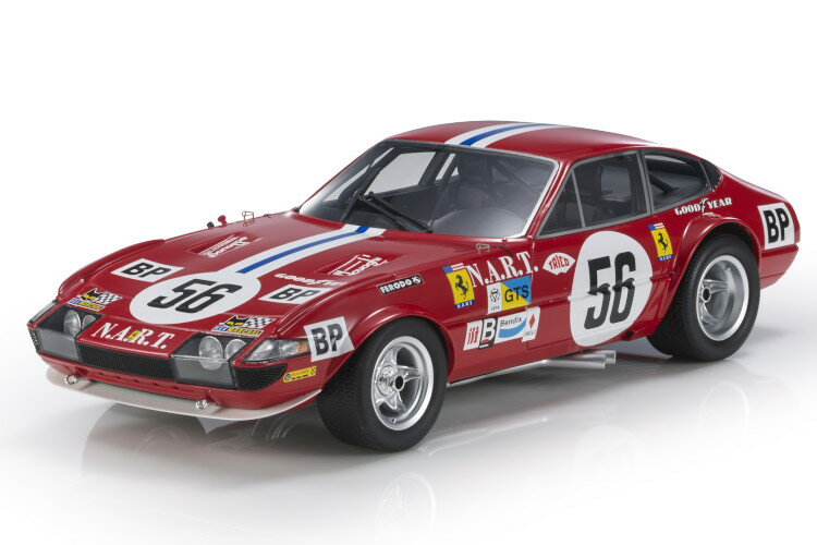 トップマルケス 1/18 フェラーリ 365 GTB/4 デイトナ 4.4L V12 北アメリカ レーシング #56 24時間ル・マン 1974TOPMARQUES 1:18 FERRARI 365 GTB/4 DAYTONA 4.4L V12 NORTH AMERICAN RACING N.A.R.T. TEAM N 56 11th 24h LE MANS 1974 CHRISTIAN ETHUIN LUCIEN GUITTENY