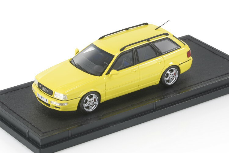 gbv}PX 1/43 AEfB A4 RS2 Aog 1994 CG[TOPMARQUES 1:43 AUDI A4 RS2 AVANT 1994 YELLOW