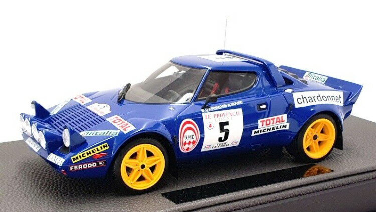 トップマルケス 1/18 ランチア ストラトス HF #5 2nd ラリー ツール・ド・コルス 1976 500台限定TopMarques 1:18 Lancia Stratos HF #5 2nd Rallye Tour de Corse 1976 Limitation 500 pcs.