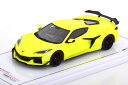 TrueScaleMiniatures 1/43 シボレー コルベット Z06 C8 クーペ 2023 イエローTrueScaleMiniatures 1:43 Chevrolet Corvette Z06 C8 Coupe 2023 yellow
