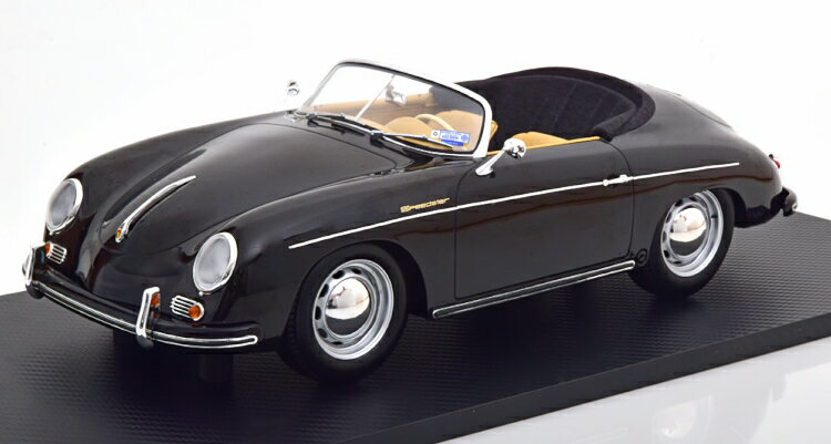 True Scale Miniatures 1/12 ポルシェ 356 スピードスター 1986 ブラック トップガン True Scale Miniatures 1:12 356 Speedster 1986 black Top Gun