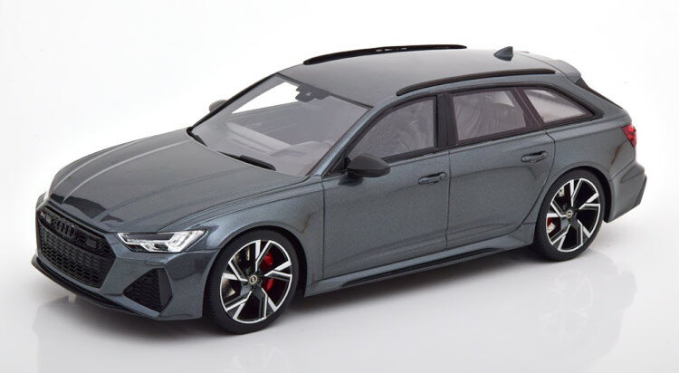 True Scale Miniatures 1/18 アウディ RS6 アバント カーボン ブラック エディション anthracit True Scale Miniatures 1:18 Audi RS6 Avant Carbon Black Edition anthrazit