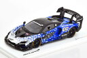 True Scale Miniatures 1/43 マクラーレン セナ GTR ＃12 2019 クローム ブルー ブラックTrue Scale Miniatures 1:43 McLaren Senna GTR No 12 2019 chrome blue black