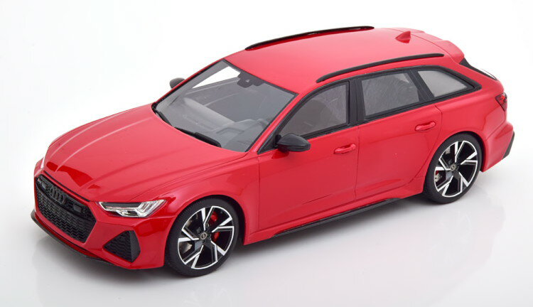 True Scale Miniatures 1/18 AEfB RS 6 Aog bhTrue Scale Miniatures 1:18 Audi RS 6 Avant red