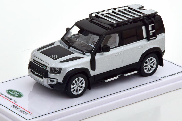 True Scale Miniatures 1/43 h[o[ fBtF_[ 110 GNXv[[ v Vo[True Scale Miniatures 1:43 Land Rover Defender 110 Explorer Pro silver