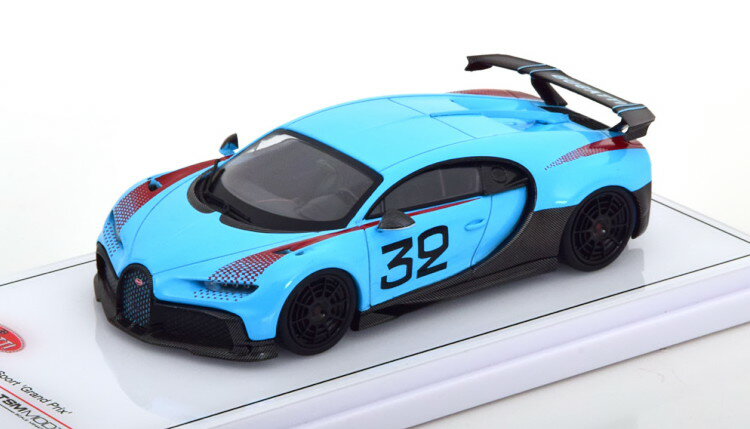 True Scale Miniatures 1/43 uKbeB V sAX|[c Ov Cgu[True Scale Miniatures 1:43 Bugatti Chiron Pur Sport Grand Prix lightblue