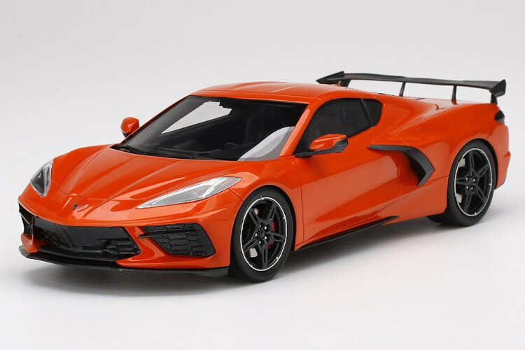 TRUE SCALE 1/18 シボレー コルベット スティングレイ 2020 オレンジTRUESCALE 1:18 CHEVROLET CORVETTE STINGRAY 2020 ORANGE