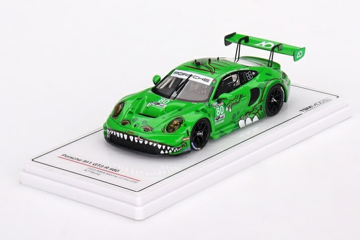True Scale 1/43 ポルシェ 911 992 GT3 R #80 セブリング12時間レース IMSA 2023 REXY AO レーシングTrue Scale 1:43 Porsche 911 992 GT3 R #80 12h Sebring IMSA 2023 REXY AO Racing