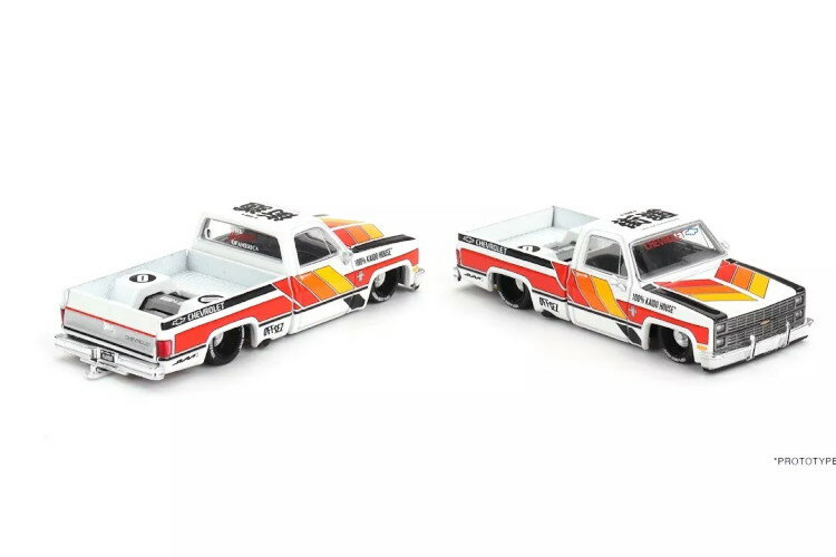 TSM ミニGT 1/64 シボレー シルバラード ピックアップ 街道ハウス ワークス V1 開閉TSM MINI GT 1:64 Chevrolet Silverado Pickup Kaido House Works V1