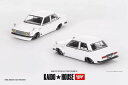 ミニGT カイドウハウス 1/64 ダットサン 510 ストリート ニスモ V2 ホワイト 左ハンドルMINI GT Kaido House 1:64 Datsun 510 Street Nismo V2 white LHD|詳細画像