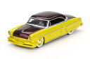 TSM 1/64 リンカーン カプリ ホットロッド 1954 LHD イエロー メタリック ライム イエローTSM 1:64 Lincoln Capri Hot Rod 1954 LHD yellow metallic Lime Yellow