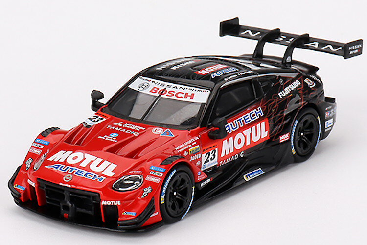 ミニGT 1/64 日産 Z GT500 #23 モチュール オーテック Z ニスモ 2023 スーパーGT シリーズMini GT 1:64 Nissan Z GT500 N23 MOTUL AUTECH Z NISMO 2023 SUPER GT SERIESのサムネイル